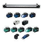 24-Port Keystone IP Panel